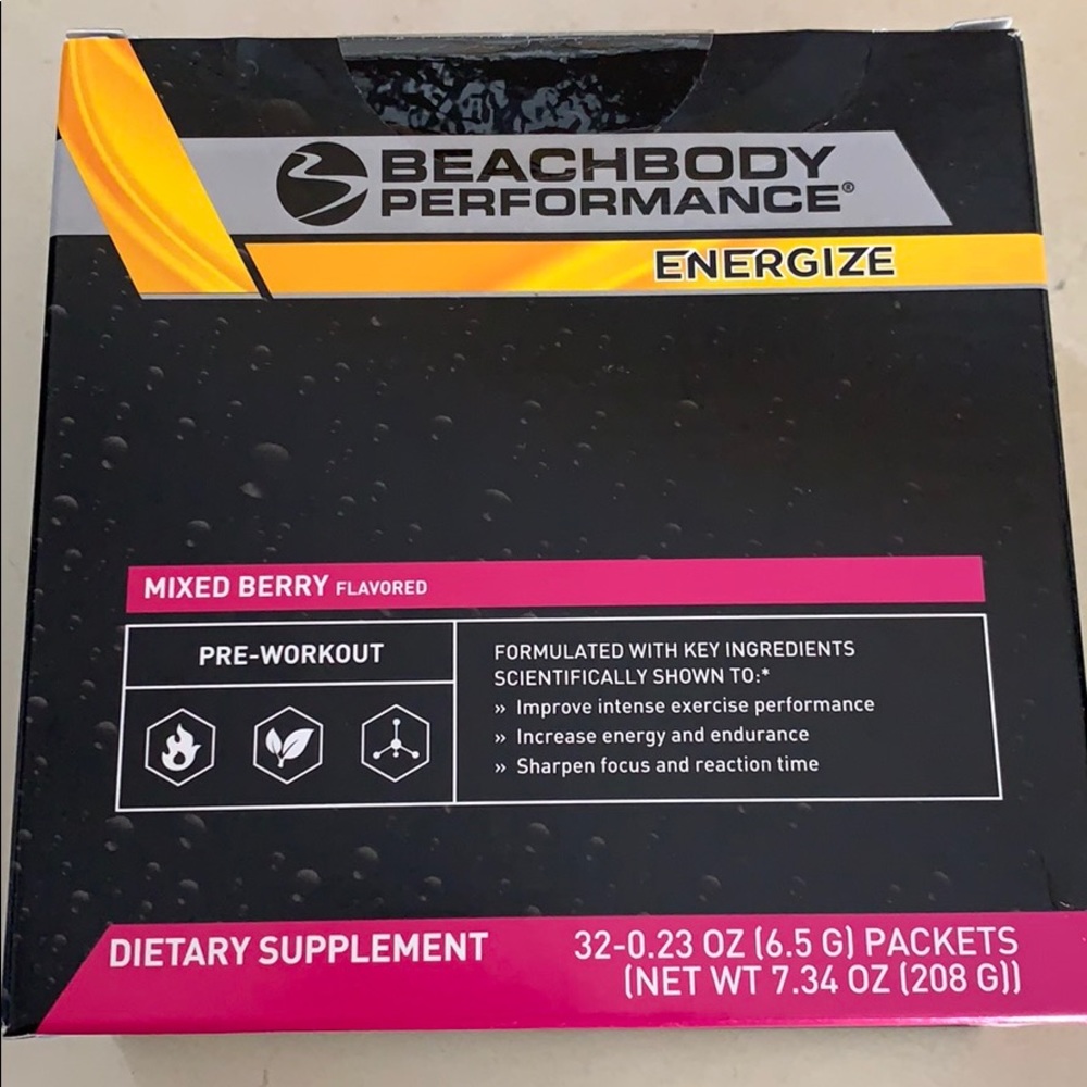 Mixed Berry Energize Packets